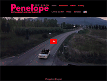 Tablet Screenshot of penelopesexydisco.it